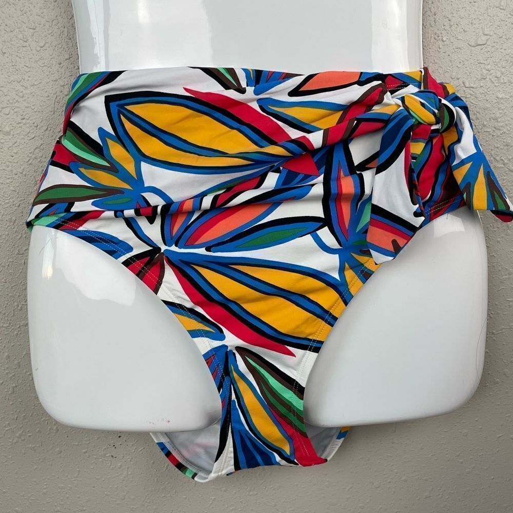 NWT Blue Rod Beattie Bikini Bottoms Size 12